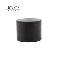 Broyeur à herbes Erliao personnalisé avec logo, 50 mm, en métal zinc, 4 couches, de luxe, écologique, pour tabac et épices, vente en gros pour OEM