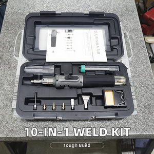 Soldador Profesional, <span class=keywords><strong>Soplete</strong></span> de Soldadura, Kit Profesional 10 en 1, Herramienta Gris a Gas - Product Image 2