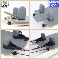Máquina de Pilates Reformer de Aleación de Aluminio Portátil y Duradera con Certificación CE, Ajustable, Multifuncional, Precio de Fábrica, Venta al por Mayor Rápida