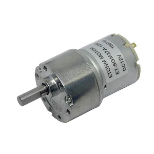 micro battery operated dc gear motor 12v 5rpm