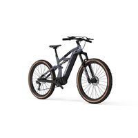 Vente en gros VTT électrique bicyclette électrique à suspension intégrale vélo électrique en Chine pneus VTT électrique exclusif pour adulte
