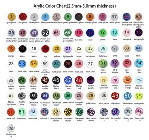 Aksesoris Gantungan Ponsel Custom Cetak UV Akrilik Transparan Cermin Pelangi Keycharm Kartun Shaker Keychain Langsung dari Pabrik - Product Image 4