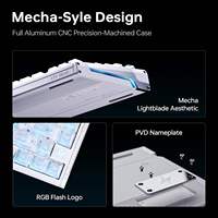 ATK RS7 V2 Ultra 75% Aluminum Hall Effect Gaming Keyboard Adjustable Magnetic Switches Keyboard