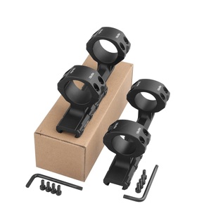 CNC Machined Aircraft Grade Aluminum Scope Mount 30mm 34mm Tube <b>Clamp</b> Shock Resistant Outdoor Tactical Equipment - Product Image 6