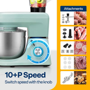 Mélangeurs sur socle pour cuisine domestique, personnalisables en usine, avec bol en SUS304 de 6.5L, 7L, 8L, 10L - Product Image 6