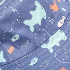 Korean Cute Cartoon Print Pattern Kids Bucket Sun <b>Hat</b> Children's Outdoor Sports Sun Protection Bucket <b>Hat</b> <b>for</b> Spring Summer - Product Image 4