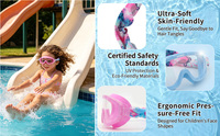 Nouvelles lunettes de natation anti-fuite, protection UV, anti-buée, tissu ultra-doux et respectueux de la peau, pour enfants