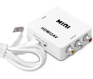 Convertisseur HDMI vers AV, mini convertisseur 1080P
