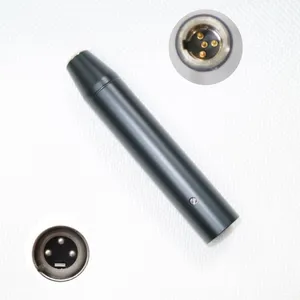 Mini XLR 4Pin TA4F to XLR 3Pin Standard Phantom Power Adapter For Microphone Mic Preamplifier Adaptor