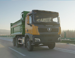 Camion benne Shacman X5000 6x4 385HP AMT automatique avec suspension pneumatique, siège et commande vocale pour la construction urbaine - Product Image 5