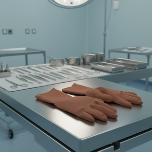 Guanti Ortopedici in Lattice all'Ingrosso, Guanti Chirurgici Medici per Esami e Interventi Ortopedici - Product Image 5