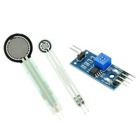Modul dan Kit Elektronik FSR402 RFP602 Sensor Tekanan Film Tipis Resistif dengan Sakelar Tekanan Konversi Tegangan Ion Tail