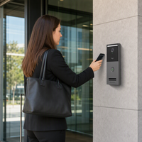 Grandstream GDS3726 Intercomunicador de Video SIP 1080P con IA, ISP, IC, Tarjeta NFC, Estación de Puerta, PoE, Control de Acceso IP y Detección de Intrusión