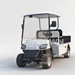 Practical Golf Utility Cart Closed Cargo <b>Box</b> Comfort Single Seat Low Noise Electric Farm Delivery Buggy - Product Image 1