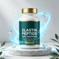 OEM 60 Capsules de peptides d'élastine marine, capsules pour le soutien de la peau, complément alimentaire sain, étiquette privée, complément alimentaire
