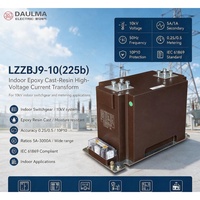 Transformateur de courant LZZBJ9-10(225b) 10kV 3000-5000A 0.2S/5P en résine époxy moulée, type de support intérieur CT