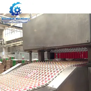 Ful auto stainless steel ice popsicle making machine for ice cream plant