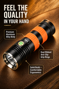 WOSEN Strong <b>Light</b> Self Defense 20W SST40 LED Torch For Survival Outdoor Hunting Camping Rechargeable Tactical LED Flashlight - Product Image 5