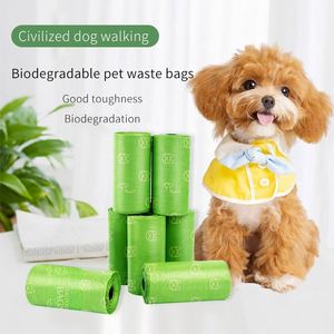 Sacs à déjections canines biodégradables portables et distributeur pour chiens, écologiques, prêts à être expédiés en gros - 2026 - Product Image 1