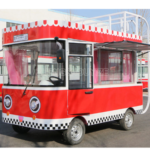 Trung Quốc Năng Lượng Mới Nhỏ Thực Phẩm Điện Xe Tải Trailer Bán Hàng Tự Động Thực Phẩm Hot Dog Donut Snack Cà Phê Panini Xe Tải Thực Phẩm Di Động Để Bán - Product Image 5