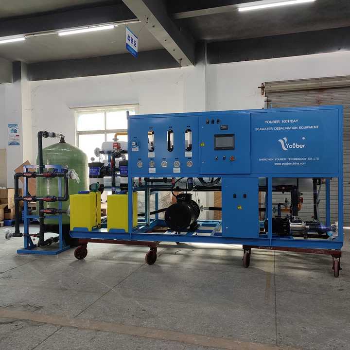 5000L/H Island Resorts Seawater Desalination System Desalination Plant ...