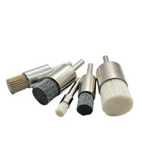 Brosse céramique Shenzhou SZ-390 avec manche en alliage d'aluminium pour ébavurage, meulage et polissage, pour l'élimination des marques d'outils, profilée