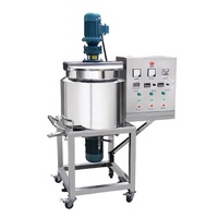 Machine de mélangeur d'homogénéisateur de cisaillement élevé de shampooing de détergent de savon liquide d'acier inoxydable
