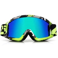 Nouvelles lunettes de motocross coupe-vent et résistantes aux chocs pour hommes moto tout-terrain