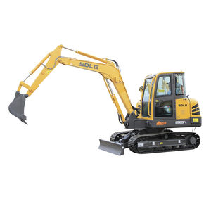 Excavadora de Orugas Hidráulica SDLG E660FL con Motor 4TNV98-EXSLGC, Nuevo Diseño Compacto, Retroexcavadora de 6 Toneladas, Excavadora de 2 Toneladas, China - Product Image 5