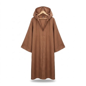 Robe à capuche Jedi, cape longue à manches larges, costume de cosplay <span class=keywords><strong>Anakin</strong></span> <span class=keywords><strong>Sith</strong></span>, cape de fête d'Halloween pour adultes - Product Image 3