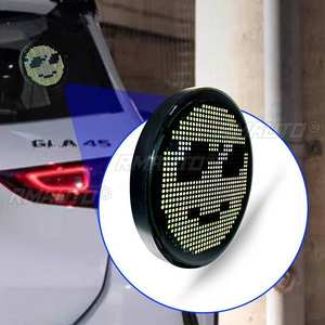 Pantalla LED para Parabrisas de Coche HI.GROOM, Emoticonos, Luz, Control por Bluetooth a través de Aplicación, Texto, Imagen, GIF, Dibujo Interactivo DIY - Product Image 1