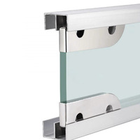 À vendre Portes et fenêtres coulissantes Profilés en aluminium double-U Cadres en aluminium anodisé Accessoires pour carrelage