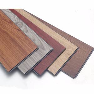 Plancher en vinyle SPC à emboîtement imperméable et ignifuge de 4 mm 6 mm, vente chaude, facile à nettoyer, imitation bois, revêtement de sol SPC - Product Image 1