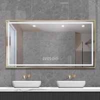 Ventes directes d'usine miroir de salle de bain LED intelligent écran tactile numérique étanche salle de bain salle de sport miroirs magiques intelligents TV Android
