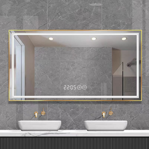 Nhà Máy bán hàng trực tiếp thông minh LED phòng tắm gương kỹ thuật số màn hình cảm ứng không thấm nước phòng tắm phòng tập thể dục thông minh ma thuật gương TV Android - Product Image 4