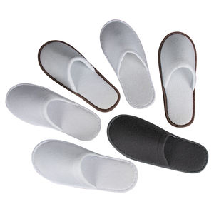 थोक उच्च अंत होटल की आपूर्ति होस्टे होटल एयरलाइन के लिए नरम सोल्स गैर पर्ची डिस्पोजेबल चप्पल डिस्पोजेबल चप्पल - Product Image 1