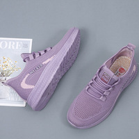 Chaussures pour femmes de style ancien de Pékin, nouvelle mode, polyvalentes, baskets légères à enfiler en maille tricotée, pour le commerce transfrontalier