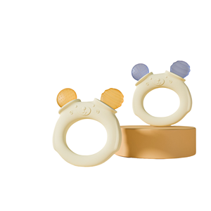 Juguete de Silicona Suave para Bebés, Mordedor con Forma de Oso, Grado Alimenticio, para 0-24 <span class=keywords><strong>Meses</strong></span> - Product Image 2