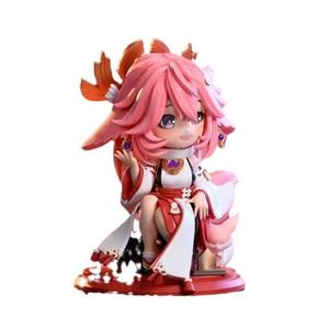 15CM Genshin Impact Hutao Yae Miko Ganyu <span class=keywords><strong>Kamisato</strong></span> Ayaka Recueillir Cadeau Jouet Figurine Statue Anime PVC Figure Jouet - Product Image 2