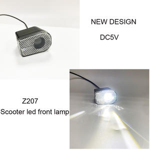 Feu avant led pour Scooter, réflecteur en plastique, éclairage avant à led <span class=keywords><strong>Z207</strong></span> - Product Image 2