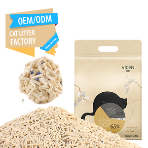 Oem hỗn hợp mèo xả rác thân thiện với môi hộ gia đình dễ dàng Clump đậu phụ Bentonite cho vật nuôi bán buôn khử mùi mèo xả rác - Product Image 1