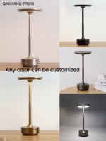 Lampe de bureau de table LED tactile rechargeable USB moderne pour chambre à coucher salon lampe de bureau écologique chargeur sans fil Simple