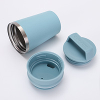 Tasse à café en acier inoxydable à double paroi 320ml populaire gobelet sous vide isolé avec couvercle sans BPA flacon étanche portable