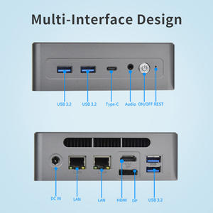 Mini PC NUC compact pour le bureau et le jeu, processeur AMD Ryzen 7 8745HS personnalisé, DDR4 DDR5, 8K DP HD USB3.<span class=keywords><strong>2</strong></span>, prix bas, vente en gros Sharerdp - Product Image 2