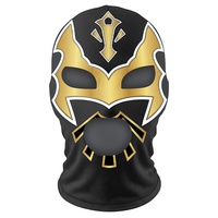Masque de moto d'été compatible avec casque, motif Spider-Man, unisexe, en soie de lait, à trois trous, pour lutteur