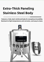 Machine de pasteurisation du miel 50L avec réservoir en acier inoxydable pour préserver la saveur et prolonger la durée de conservation des apiculteurs