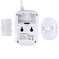 Détecteur de fuite de gaz CO et de gaz combustible liquéfié, sirène filaire intelligente avec alerte vocale, protection domestique, types UE/US, modèle 808L