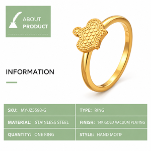 Gold Plated <b>Cartoon</b> Mouse <b>Ring</b> Cute Alloy Fashion Jewelry Unisex Daily Wear Gift - Product Image 4