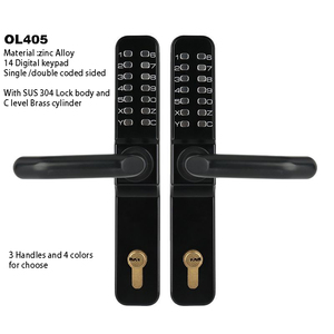 14 kỹ thuật số push button mật khẩu khóa ngoài trời không thấm nước chất chống đông cơ khí khóa Brass xi lanh - Product Image 2