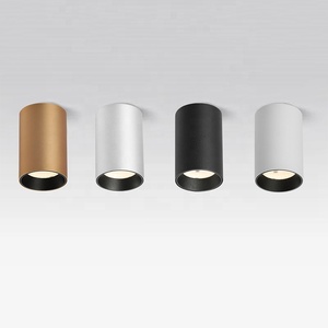 Hiện đại 6W COB <span class=keywords><strong>Led</strong></span> Downlight trắng đen đèn bề mặt gắn trần <span class=keywords><strong>LED</strong></span> cho khách sạn phong cách thanh lịch - Product Image 2